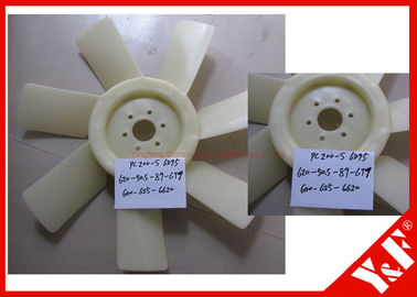 satın al 6D95 Motor Komatsu Ekskavatör Yedek Parça Fan Blade 600-625-6620 PC200-5 Soğutma online manufacture