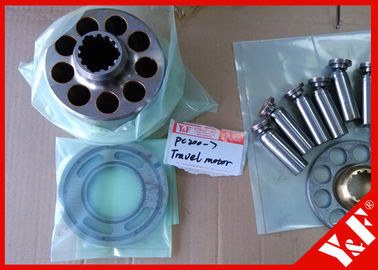 7 Gezi Motor Silindir Blok - PC200 Komatsu Ekskavatör Parçaları Piston Ayakkabı
