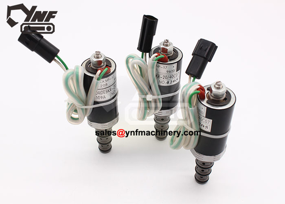 Kobelco Ekskavatör YN35V00018F1 için SK200 Hidrolik Solenoid Valf