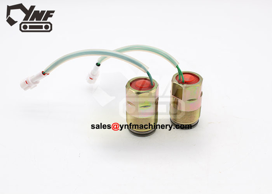 Kato HD800-7 için Solenoid Valf Parçaları Emniyet Kilidi Solenoid Valfı