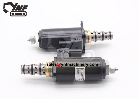 SK200 Kobelco Ekskavatör Solenoid Valfı 2436R732F1 2436R753F1