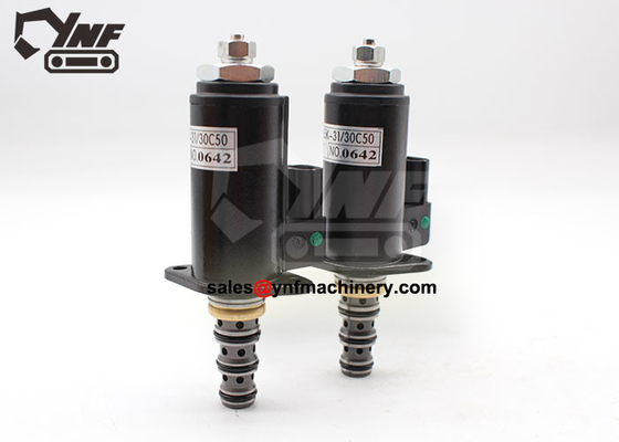 E135SR için Holdwell Solenoid Valf Ekskavatör Elektrik Parçaları YB35V00003F1 LC35V00004S005