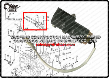 EX200-2 9147260 9098250 Ekskavatör Solenoid Valfı EX200LC-2 EX100-2 EX100-3 EX200LC-3 EX200H-3 EX100M-3