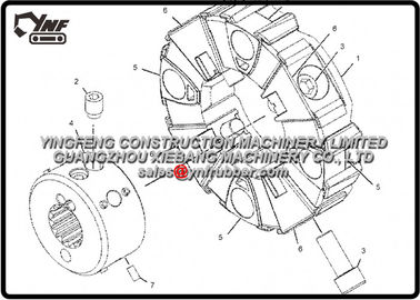 Ekskavatör  330D 330D ve 330D L EAH00001-UP Powered By C9 Motorlu Hidrolik Sistem 2870169