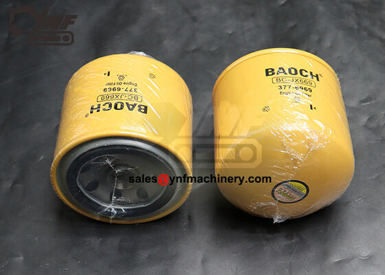 YNF17512 Motor Yağı (Lube) Filtresi 377-6969 306E Ekskavator için