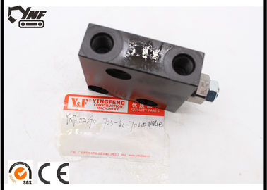 PC200-6 Hidrolik Komatsu Ekskavatör Motor Parçaları Tahliye Vanasını Düşüren Basınç 723-40-70100