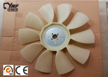Yüksek Verimli S6K 10 Blades Fan İçin Ekskavatör Motor Soğutma Fanı