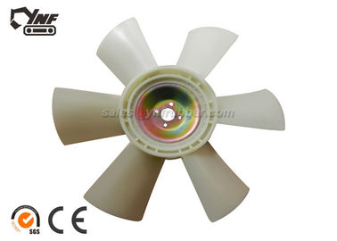 Dayanıklı KEDI E320 320B 320C Plastik Ekskavatör  Motor Için Soğutma Fanı Altı Bıçak