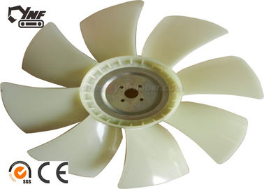 Ekskavatör Aksesuarları için Fan Blade Soğutma Beyaz 4BG1T Radyatör