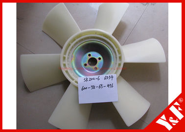 KOBELCO SK200-6E / SK230-6E Ekskavatör Bileşenleri Fan Blade Soğutma ME440903 MITSUBISHI 6D34