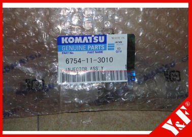 PC200-8 / PC220-8 / PC240-8 yakıt enjektör Ekskavatör Komatsu 6754-11-3010 için motoru parçalar