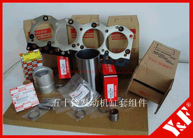 Isuzu Motor parçaları Ekskavatör Motor Parçaları Of Motor Liner Takımı