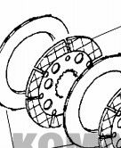 Ağır ekipman için sürtünme fren tabak kağıt tabanlı Komatsu disk CA0132690